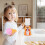 2Pcs Orange Tiny Water Dispensers for Kids Durable Plastic Fun Toy 10
