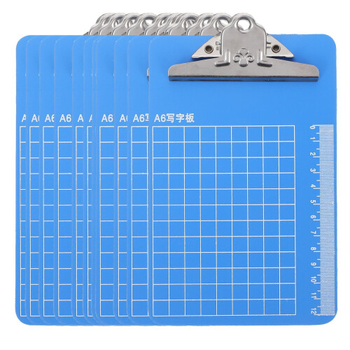 30Pièces Porte-Documents A6 Règle Et Crochet Pour 1