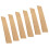 24Pcs Light Brown Cork Board Strips Self-Adhesive Frameless for Office 2