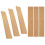 24Pcs Light Brown Cork Board Strips Self-Adhesive Frameless for Office 3