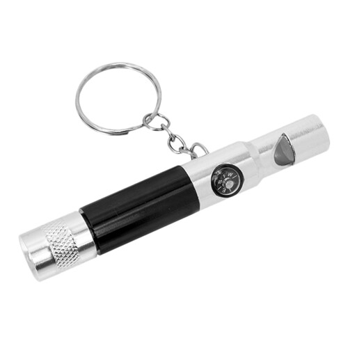 4Pièces Sifflet De Survie Aluminium Avec Multifonction 1