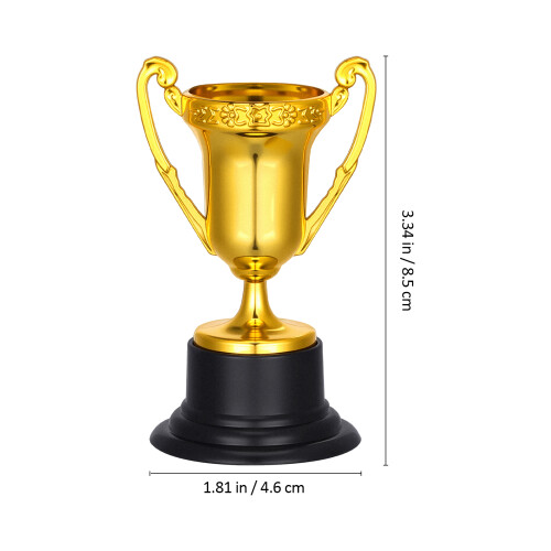 40Pièces Trophées Dorés Enfant Décor 1