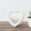 100Pièces Cœurs Blancs Pour Décoration DIY Artisanat 4