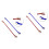 4Pièces Doubles Faces Chat Longue Couleurs 6