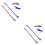 4Pièces Doubles Faces Chat Longue Couleurs 7