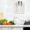 4Pièces Support Couteaux Mural Organiseur Cuisine En 8