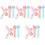20Pièces Gommes Mignonnes Patte De Chat Rétractables Multicolores 4