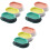 9Pcs Hydroponic Cat Grass Planter Assorted Colors Soilless Durable Box 4