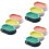 9Pcs Hydroponic Cat Grass Planter Assorted Colors Soilless Durable Box 7