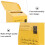 2Pcs Lightweight Yellow Wall Mount Mailbox for Home Or Office 5