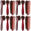 12Pièces Ensemble Brosse Poils Cuir Bottes 6