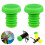 3Paren Compacte Groene Handvat Eindkappen Set Plug 9