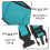4Pcs Sky- Mic Waist Pouch Adjustable Straps 7