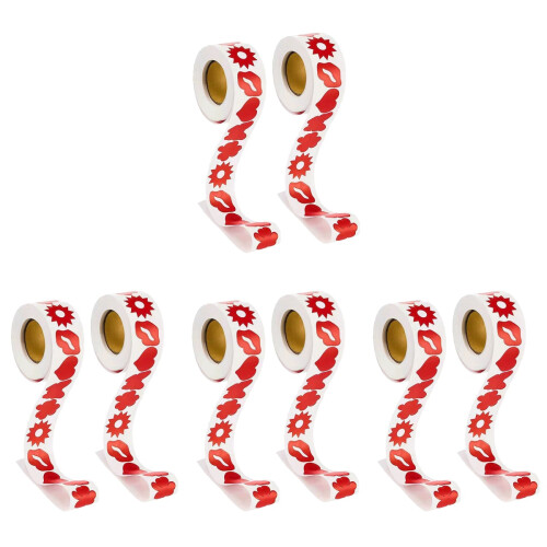 Stickers De Bronzer Adhésifs Pour Corps En Papier Rouge 2