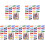 500Pièces Punaise Bois Clip Pour Décor Tableau 3