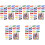 500Pièces Punaise Bois Clip Pour Décor Tableau 4