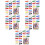 500Pièces Punaise Bois Clip Pour Décor Tableau 8