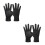 2Paren Touchscreen Fietshandschoenen Zwart Windproof Antislip Comfort 7