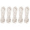 5Rolls White Decorative Cotton Rope for DIY Binding and Craft Projects 7