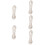 5Rolls White Decorative Cotton Rope for DIY Binding and Craft Projects 8
