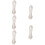 5Rolls White Decorative Cotton Rope for DIY Binding and Craft Projects 9