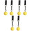 6Sets Grip Strength Tester Pull-Up Balls Compact Fitness Accessories 4
