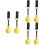 6Sets Grip Strength Tester Pull-Up Balls Compact Fitness Accessories 7