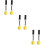 6Sets Grip Strength Tester Pull-Up Balls Compact Fitness Accessories 10