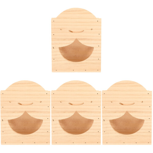 4Pièces Rack En Bois Pour , Hamster Rongeurs 1