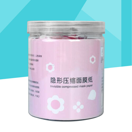 100Pièces Facial Compressé Jetable Pour DIY 2
