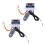 2X Digital Humidity Controller Hygrometer Humidity Control  0-99%Rh Hygrostat with Humidity Sensor AC220V 1