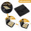 4Pièces Boîte De Protection Anches Oboe ABS Noir Fermeture Sécurisée 7