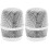 2Pièces Accessoire Micro Métal Remplacement Tête Mic Performance 4