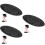 3Pièces Base Chapeau Noir Ronde DIY Pour Accessoires Mode 6