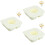 3Pièces Plateau Snack Beige En Silicone Compartiments Pour Verre 6
