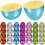 120Pièces Œufs En Colorés Réutilisables Pour De Pâques 3