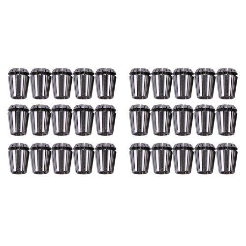 30Pcs ER25 Collet Tool Precision Spring Collet Set From 2mm to 16mm CNC Collet Chuck