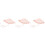 3Pièces Chapeaux Rose Coton Protection Uv Strap Réglable Été 4
