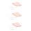 3Pièces Chapeaux Rose Coton Protection Uv Strap Réglable Été 7