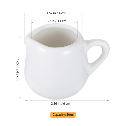 16Pièces Pots Crème Céramique Blancs Pour Usage Chic 1