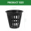 2Sets Stevige Net Potten Voor , Hydroponic Mesh Cups Met Labels 8
