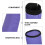 2Pièces Sac De Rangement De Batterie Oxford Violet Robuste 4