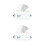 160Pcs White Removable Face Wipes Soft Disposable 10