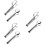 6St Handige Voedselclips Rvs Keukenklem Multifunctioneel 7