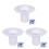 3Pcs White Water Dispenser Replacement Seat for Home Office Use 11
