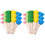 30St Compacte Schilder Spons Kwasten, Voor Creatief Schilderen 4