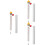 3Sets Multipurpose Glass Baking Thermometers for Kitchen Use with Clip 7