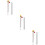3Sets Multipurpose Glass Baking Thermometers for Kitchen Use with Clip 10