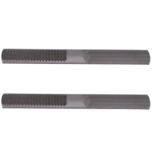 2X 4 in 1 8 Inch Carbon Steel Carpentry Woodworking Wood Rasp File Mill Tool 200mm