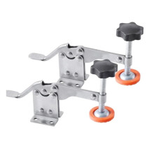 2XToggle Clamps Woodworking HeavyDuty Quick-Release Clamp Push Pull Foot Workbench Clamping Clamps for Woodworking
